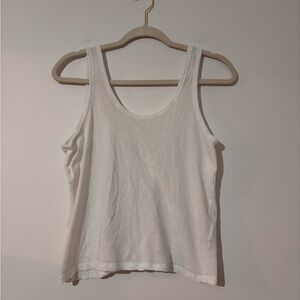 Everlane White Tank Top
